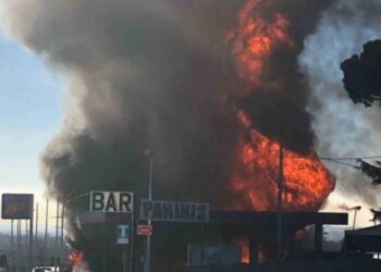 Shpërthen depozita e karburantit në Ballsh (VIDEO)