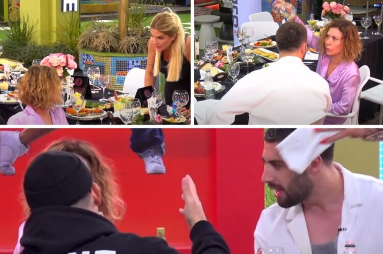 Egla i derdh verën në kokë Meritonit, Ilnisa: Fundërrinë, pise femër