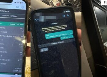 Vinin baste sportive në lokale, shpallet në kërkim pronari