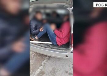 Arrestohet italiani në Pogradec, transportonte 12 emigrantë të huaj