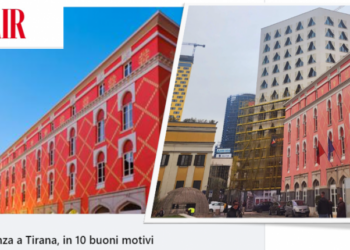 Foto – Si po fshihen kullat e Tiranës në artikujt e mediave të huaja