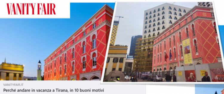 Foto – Si po fshihen kullat e Tiranës në artikujt e mediave të huaja