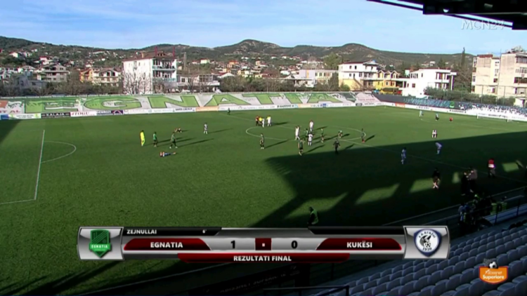 Egnatia rikthehet te fitorja, mund Kukësin dhe mban kreun