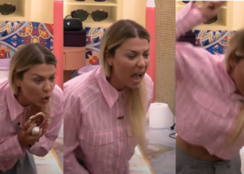 VIDEO/ Rike Riçi ulërin dhe përplas sendet në tokë