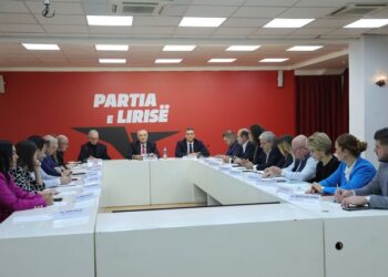Partia e Lirisë miraton listën me anëtarët e Kryesisë