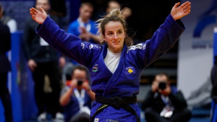 Distria Krasniqi kualifikohet në gjysmëfinale të Kampionatit Evropian