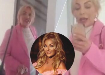 “Drogaxhi, legen”, video e përplasjes së Mayës me ish-burrin