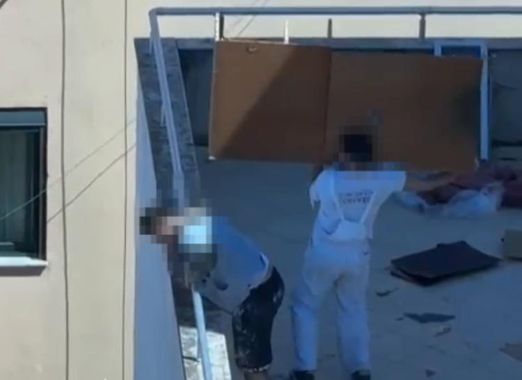 Mobiliet fluturojnë nga ballkoni, Balla publikon videon: Është turp!