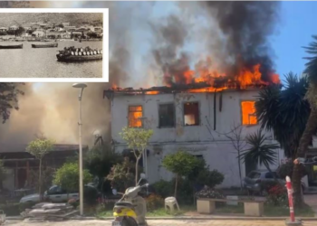 Vlerat historike të godinës që u dogj në Sarandë