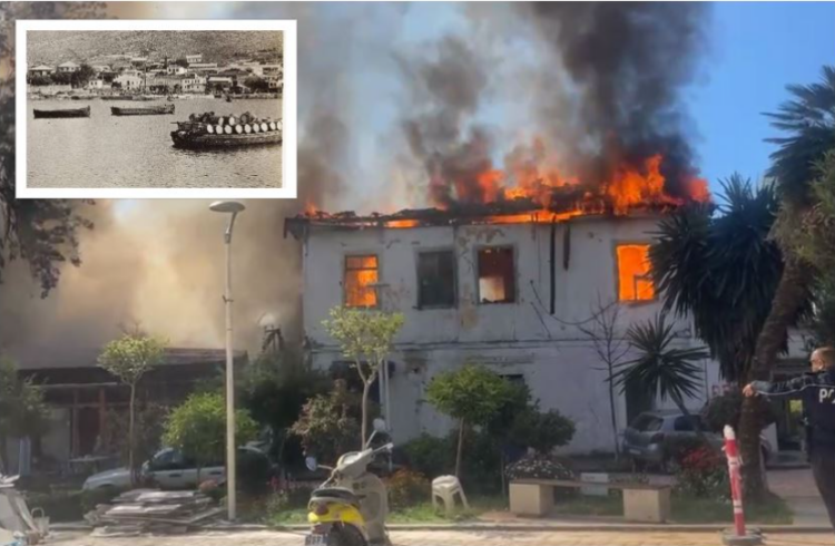 Vlerat historike të godinës që u dogj në Sarandë