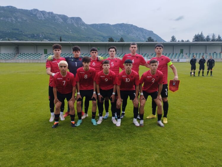 Shqipëria U-17 triumfon me përmbysje ndaj Sllovenisë, vendosin golat e Gabriel Kullës