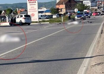 Aksident i rëndë  me dy viktima në Kosovë, makina përplaset me motorin