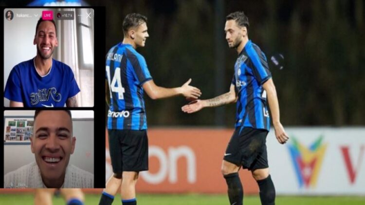 VIDEO/ “Ça bone zemra”, Asllani bën Çalhanoglu të flasë shqip