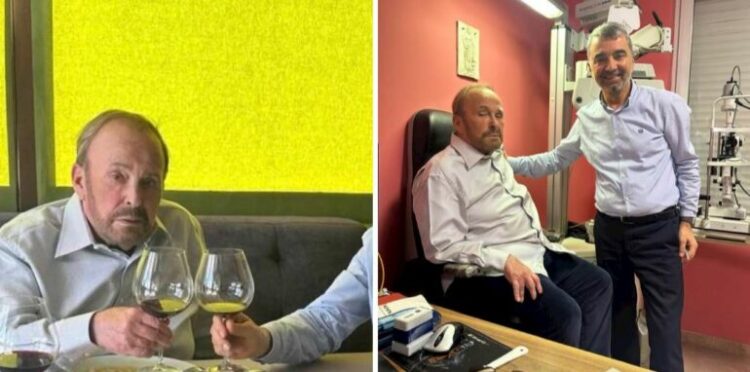 FOTO/ Fatos Nano lë pas problemet me shëndetin