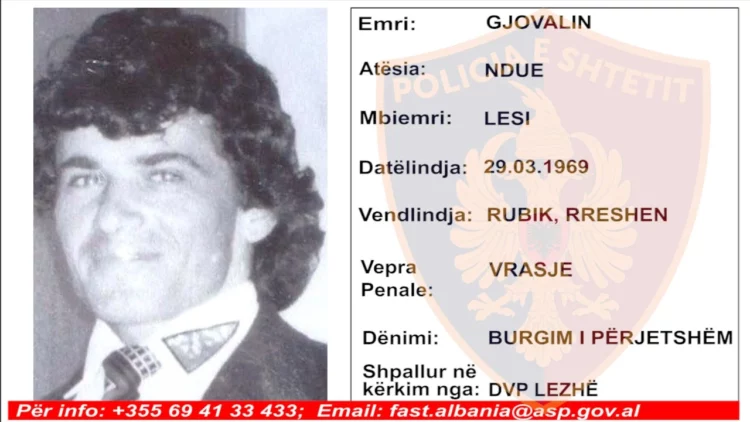 I dënuar përjetë për vrasje të dyfishtë, arrestohet i kërkuari