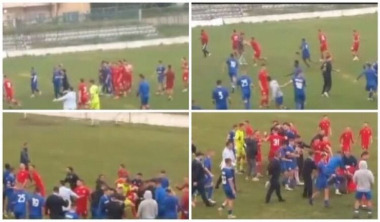 U konfliktuan fizikisht pas ndeshjes Erzeni-Partizani, procedohen katër lojtarë