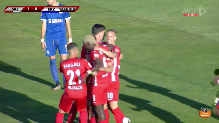 Pjesët e para/ Skënderbeu në avantazh ndaj Erzenit, s’ka gola në Dinamo-Laçi