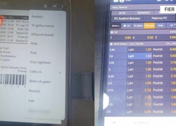 Fier, arrestohen 3 persona, përshtatën lokalin për të luajtur lojëra fati/ FOTO
