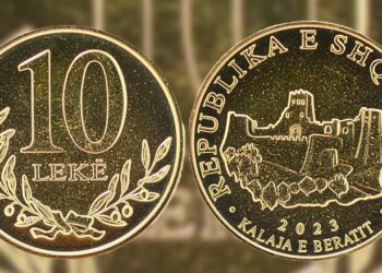 Hidhet në qarkullim monedha metalike shqiptare me kurs ligjor, me vlerë nominale 10 Lekë