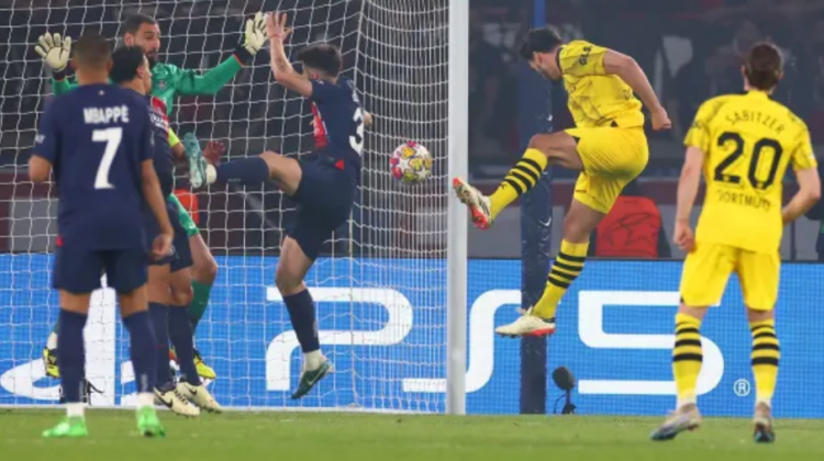 Hummels shënon me kokë, PSG tani duhet të bëjë mrekullinë