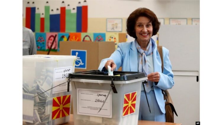 Presidencialet në Maqedoninë e Veriut, Gordana Siljanovska drejt fitores