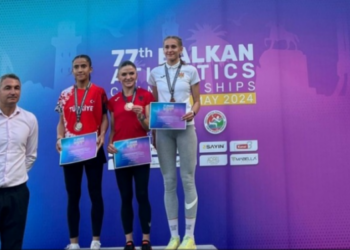 Luiza Gega fiton një tjetër medalje të artë