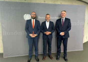 Bardhi dhe Gjekmarkaj takojnë Michael Roth: Korrupsioni në model qeverisës