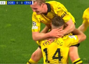 Shpërthen festa gjermane, Dortmund ndëshkon PSG-në me një supergol (VIDEO)