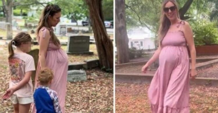 Kërkon në varreza emër për fëmijën e saj, gruaja shtatzënë shkakton debat në rrjetet sociale