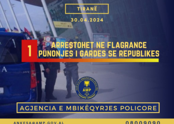 I dehur në timon, përplasi 3 makina të parkuara – Arrestohet gardisti në Tiranë