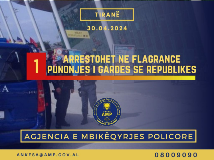 I dehur në timon, përplasi 3 makina të parkuara – Arrestohet gardisti në Tiranë