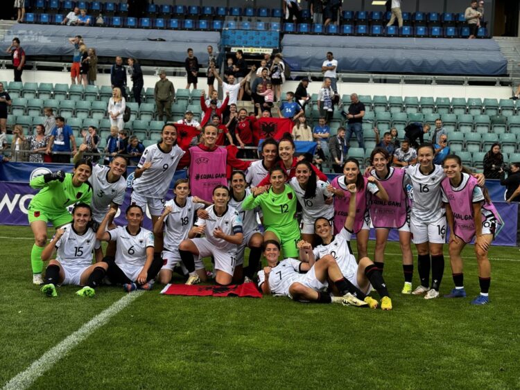 Euro “Zvicër 2025”/ Shqipëria e vajzave triumfon ndaj Estonisë dhe merr kryesimin e grupit