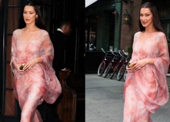 Bella Hadid mahnit të gjithë me daljen në New York, risjell “mbretëreshën e viteve 1970”/ FOTO