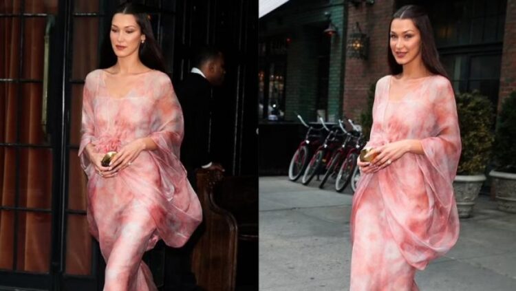 Bella Hadid mahnit të gjithë me daljen në New York, risjell “mbretëreshën e viteve 1970”/ FOTO