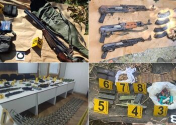 Policia e Kosovës konfiskon arsenal armësh në veri! Dyshime se janë të pjesëtarëve të sulmit në Banjskës