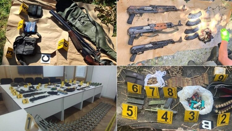 Policia e Kosovës konfiskon arsenal armësh në veri! Dyshime se janë të pjesëtarëve të sulmit në Banjskës