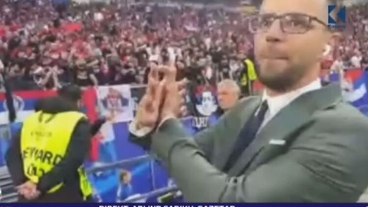 Bëri shqiponjën me duar në ndeshjen Serbi – Angli, UEFA përjashton nga Europiani gazetarin