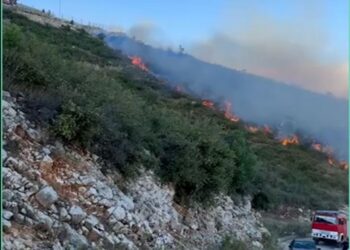 Himarë/ Zjarr në fshatin Pilur prej orëve të pasdites