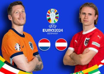 Austria shënon golin e tretë, menjëherë pasi barazoi Holanda