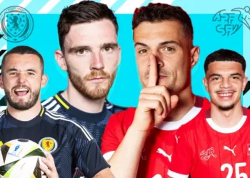 Xhaka udhëheq Zvicrën, publikohen formacionet e sfidës ndaj Skocisë