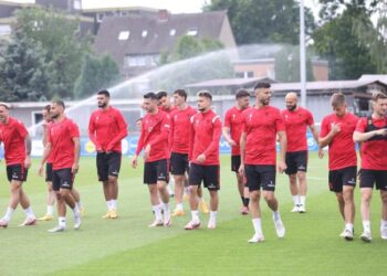 Kombëtarja mbyll përgatitjet për ndeshjen ndaj Spanjës