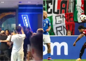 Tifozët shqiptarë në Hamburg ofendojnë mbrojtësin e Kombëtares