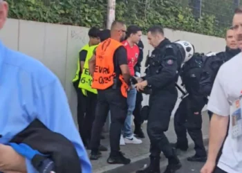 Policia gjermane arreston tifozin shqiptar në hyrje të stadiumit