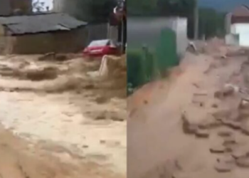 “Tërbohet” moti në Kosovë, disa fshatra nën ujë/ VIDEO