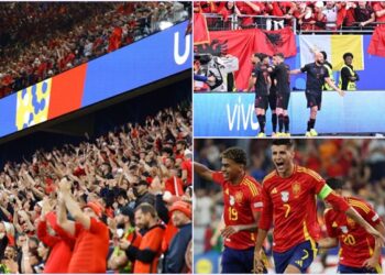 Regjistrohen 35 mijë tifozë kuqezinj në sfidën me Spanjën në stadiumin e Dusseldorfit