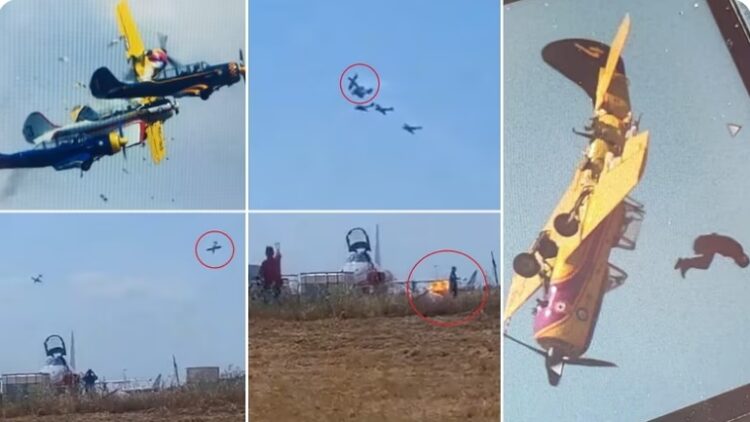 VIDEO/ Aksident në ajër, përplasen dy avionë gjatë spektaklit në Portugali