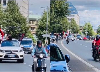 Atmosferë fantastike e tifozëve të Kombëtares, FSHF sjell momentet me video