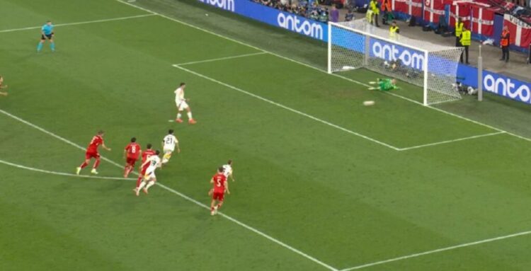 Gjermania kalon në avantazh, Havertz shënon nga pika e penalltisë (Video)