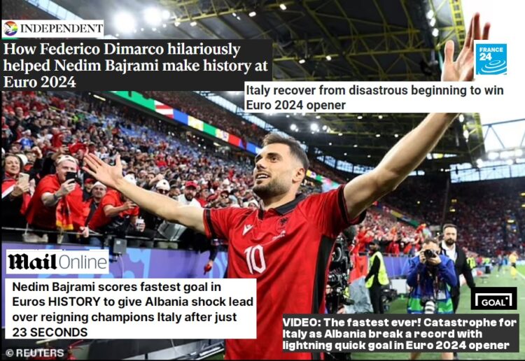 Mediat europiane: Bajrami bëri historinë, rekordi i tij do mbetet gjatë