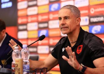 Ndeshja ndaj Liechtenstein, trajneri Silvinjo dhe Gjasula në konferencë për shtyp: Gjendja e shkëlqyer…